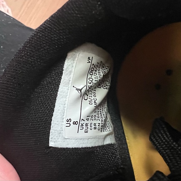 Air Jordan 36 Heat Wave size 8. Like New - Picture 4 of 5